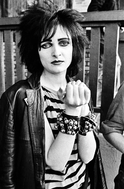  Siouxsie Sioux (Siouxsie &amp; The Banshees) Nov 1980 