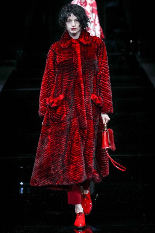 Coat for Sabe - Emporio Armani, Fall 2015 RTW