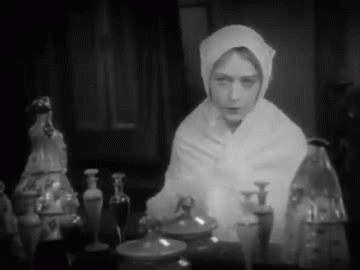 nitratediva: Marion Davies mimicking her rivals: Mae Murray, Lillian Gish, and Pola Negri. From The 