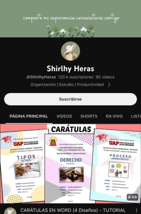 Cuentas De YouTube Para Estudiantes.