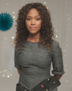 accras:Nicole Beharie host of  AfroPop Season