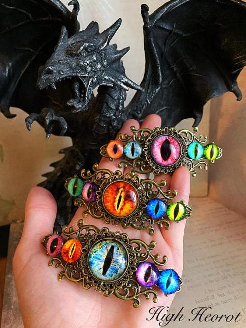 Dragon Hair Barrette //HighHeorot