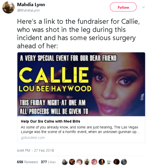 gahdamnpunk:Her name is Callie Lou-Bee Haywood and here’s the gofundme link if you’re able to help!#
