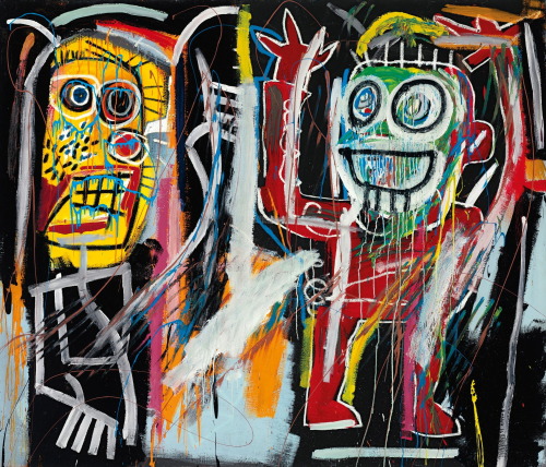 XXX magictransistor:  Jean-Michel Basquiat. Dustheads. photo