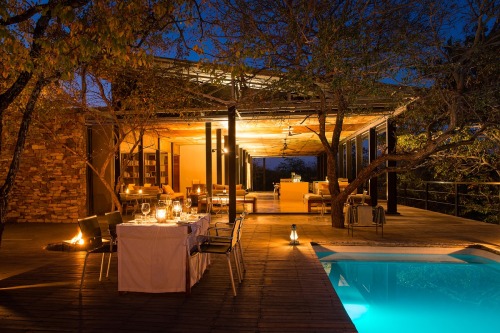 luxuryaccommodations:  The Outpost Lodge - Zimbabwe, South Africa Remotely located in the heart of Makuleke Contractual Park - a stunning wild natural area somewhere between Zimbabwe and Mozambique, the Outpost Lodge offers luxury accommodation in 12