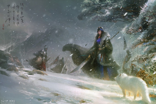 Heroine Part3  Wenjun Lin www.artstation.com/artwork/lr20Y