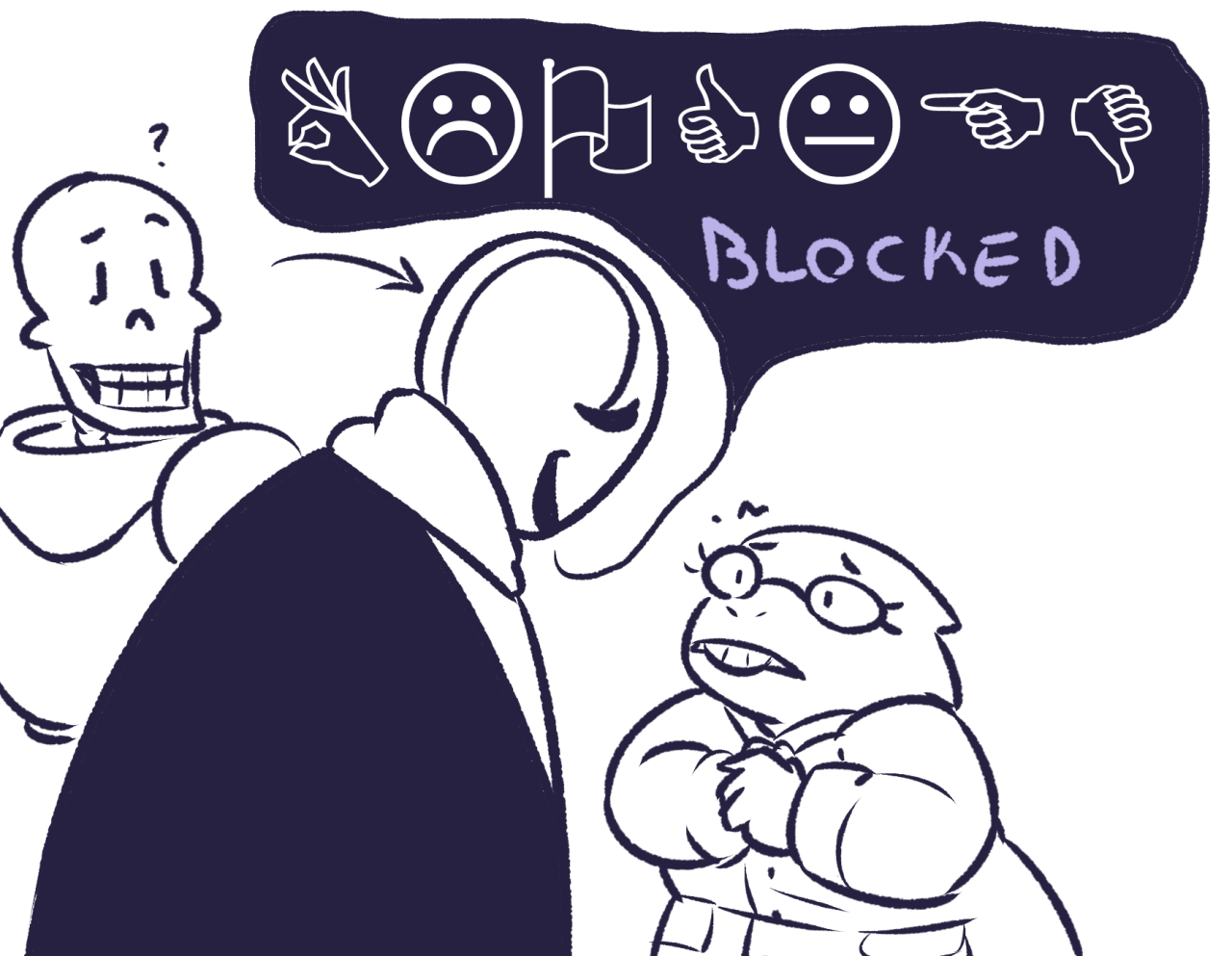 amalgarn:  emerges from the void just to kinkshame friends and family did someone