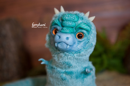 OOAK fantasy dinosaur is available etsy.me/2NBBiUS SHOP      Instagram  