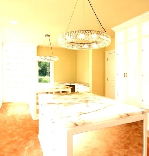 Transitional Closet ChicagoExample Of A Huge Transitional Women's Carpeted Walk-in Closet Design With