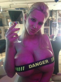 omg-double-h:I love this top! Plus it’s nice to warn people that my tits will probably drive them literally crazy with lust! :)