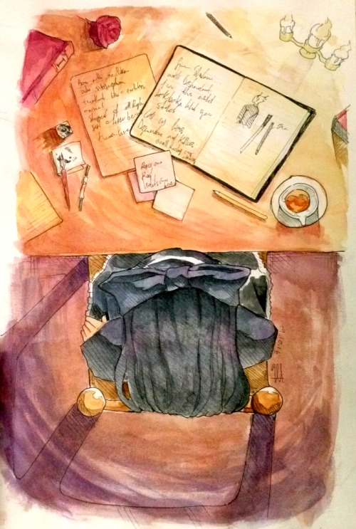 Tea, Books And Candle Lights