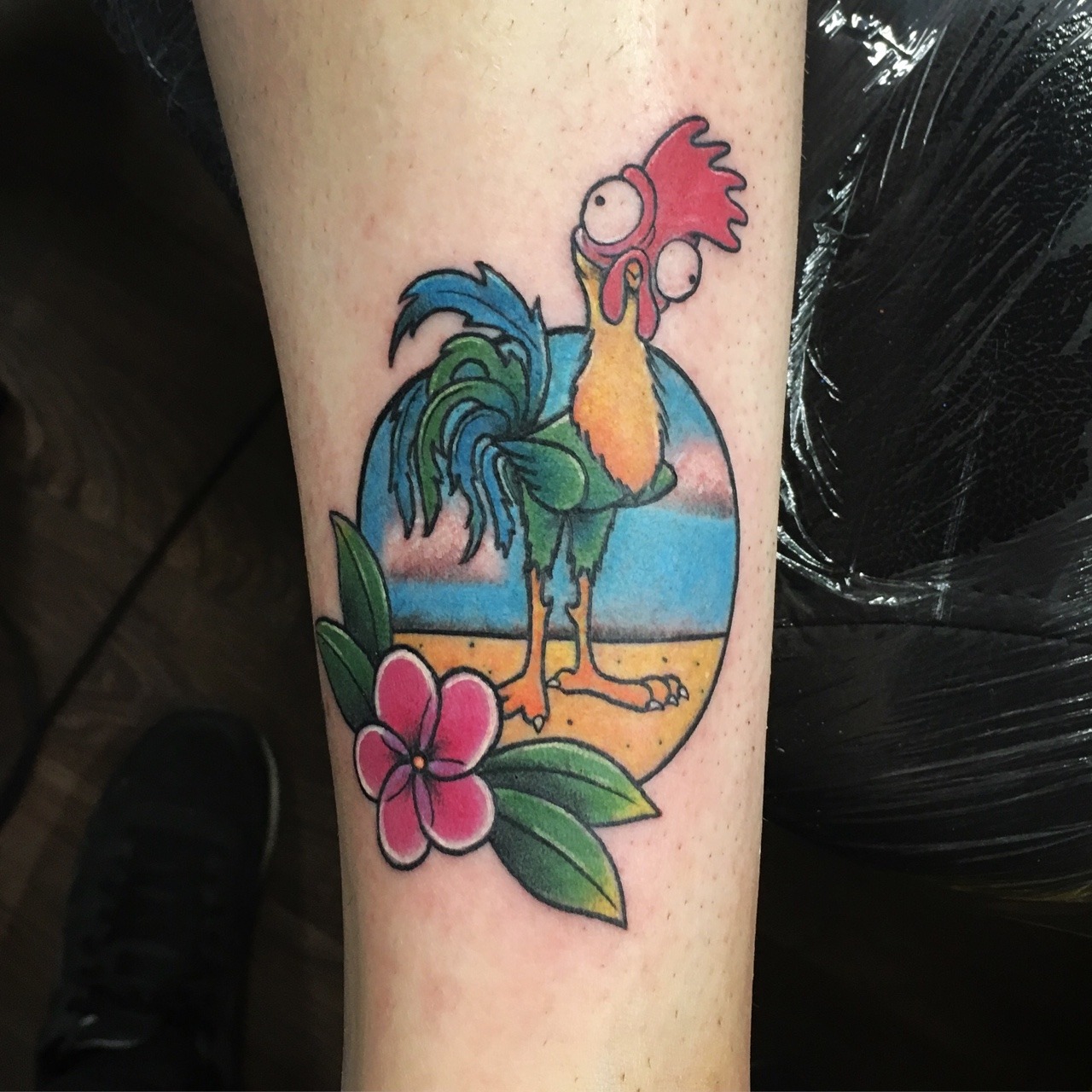 Don T Paint Me Black When I Used To Be Golden Hei Hei Tattoo Done By Rich Bayley Queen Square Don T Paint Me Black When I Used To Be Golden Hei Hei Tattoo Done By Rich Bayley Queen Square