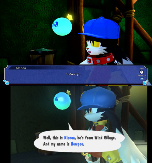 klonoa-at-blog:(Top screen) Phantasy Reverie Series(Bottom screen) Klonoa (Wii)(Note: Phantasy Rever