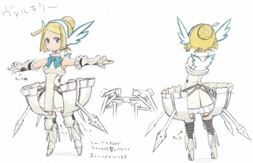 tsukunlovesfuzz:  I was playing Bravely Default and just realized that the Valkyrie’s….skirt…  is similar to Valkyrie Skirt from Buso Renkin.  (image source) Er. not really important or anything. just an observation, I guess