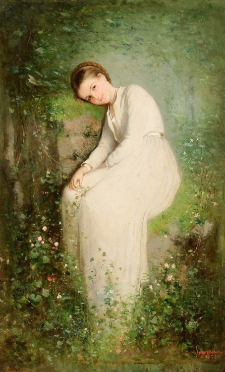 silenceforthesoul:Nicolae Grigorescu - O floare intre flori