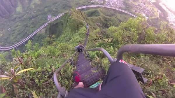 4000-step “Stairway to Heaven, Hawaii