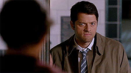 sammy-cas-dean:Ten Years of Castiel - day four↳  Cas + favorite alternative version: Lucifer!Ca