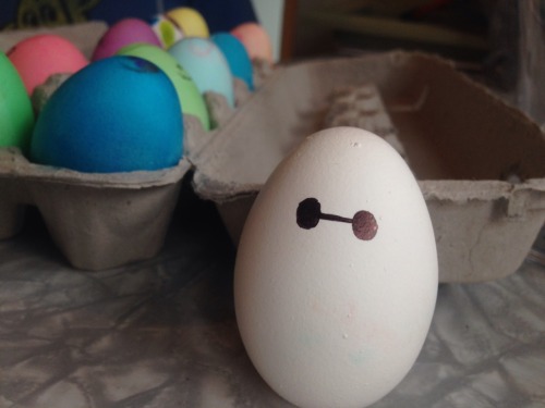 baymax egg says happy easter!!