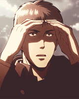 mawaruu:  Happy Birthday Jean Kirschtein [07.04]  “I’m not a suicidal bastard like you, Eren”  