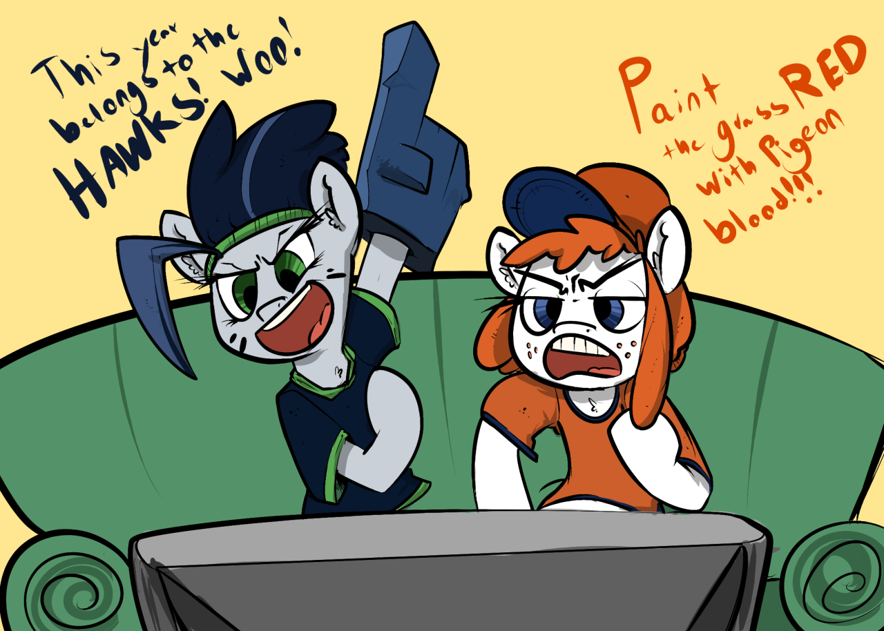Who are you rooting for? Hey, maybe the winner get to have a little fun with the