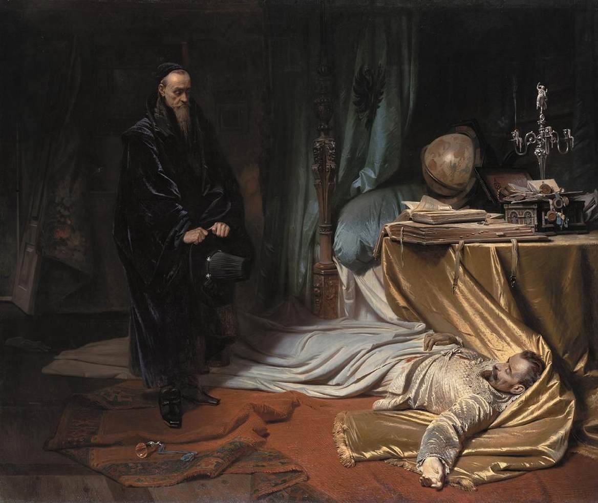   PILOTY, Karl Theodor vonSeni at the Dead Body of Wallenstein1855Oil on canvas,