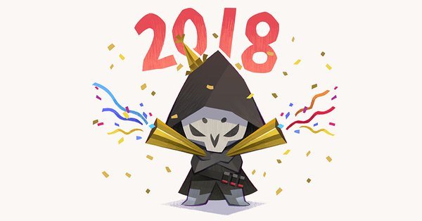 consuelodoodles: mmevicky:   Happy New Year with Overwatch Heroes! Part II Official