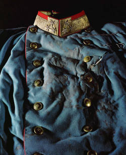 The bloodstained coat of the Archduke Franz Ferdinand.