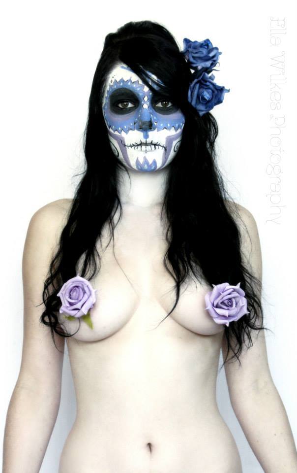 Sugar Skull seriesphotography by Ella Wilkes, rebranded as CatchFox Photography