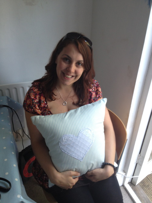 Craft Day Cushion, The First Timers Creation.