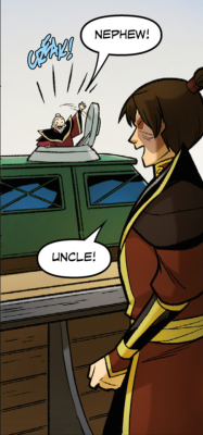 thefingerfuckingfemalefury:  eternalanimation: This panel is everything. Zuko is actually happy for once, and LOOK AT IROH’S FACE! They love each other so much and I’m so happy. THIS IS SO WHOLESOME 