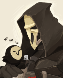 mhaikkun:  reaper makes an unlikely friend