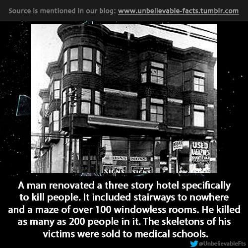 hierarchical-aestheticism:   H.H. HOLMES The perfect horror movie subject (along