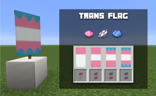 endermine:A guide to making horizontally striped pride flag banners using the Loom added in 1.14! Yo