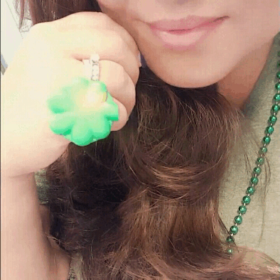 monchichitamberine:  Happy St. Patrick’s Day! Xoxo 🍀