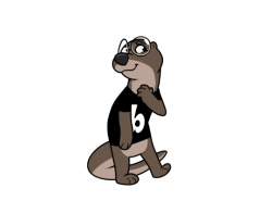 Sorry for the lack of any significant updates, I’ve been having a really rough week art-wise to the point where even this lil’ toony otter has given me no joy.