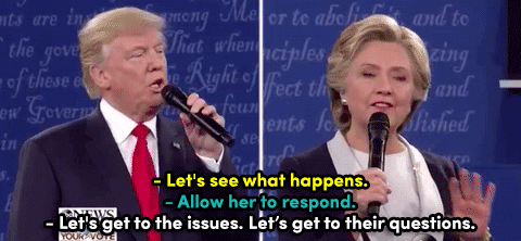 micdotcom:  Watch: Hillary Clinton got under Trump’s skin and he threw a temper