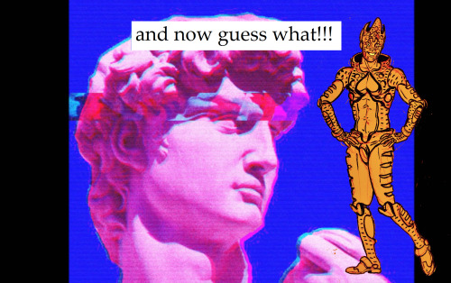 bugabooblues:mangalho:verbatim gold experience requiem when he slapped diavolo into the vaporwave @s