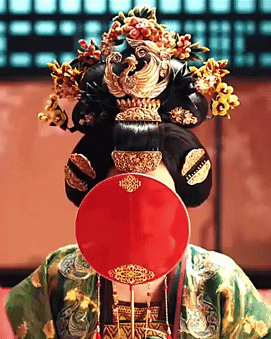 penitencebedamned:lu yingying’s wedding attire from episode 34 of court lady (part 2)