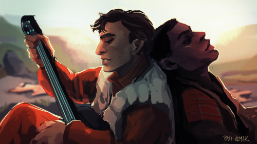 paticmak: apparently i can’’t stop thinking about poe singing space folk… this is