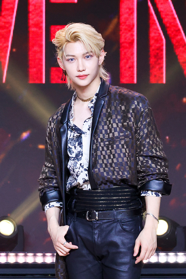 Stray Kids' Felix Makes a Case for Leather Pants at the Louis
