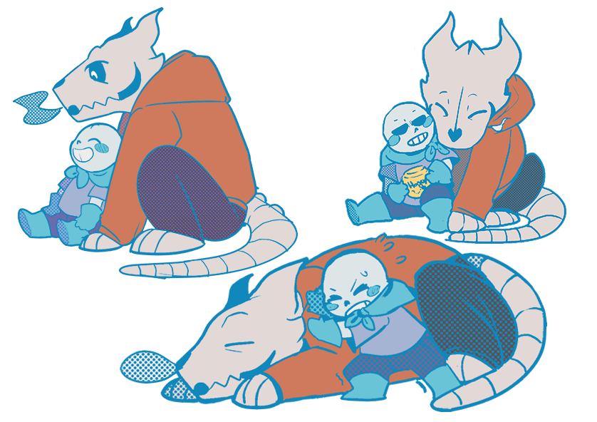 mnstrcndy: Gaster Blaster Underswap