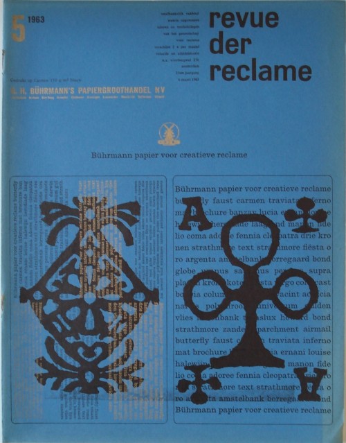 alfiusdebux:  Revue der Reclame, 1963 by monowolf.com on Flickr.