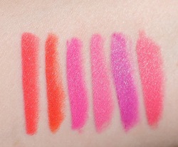 lipstick-lust:  BITE Beauty Matte Creme Lip Crayon | Clementine, Blood orange, Satsuma, Kumquat, Grape, and Sweety.