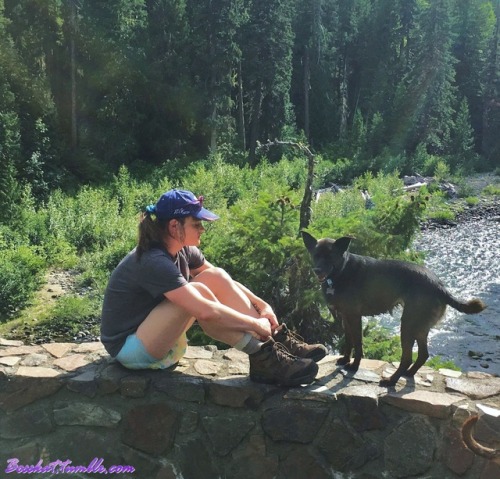 Just chillin’ in the woods&hellip;