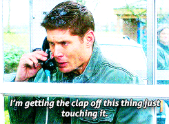 softlesbian:  Dean Winchester Meme: Favorite Traits (4/5) ↳  Neat Freak 