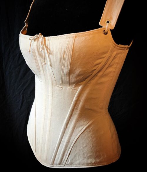 Period Corsets under cover- our hybrid style corset provided the foundation and shaping needed under