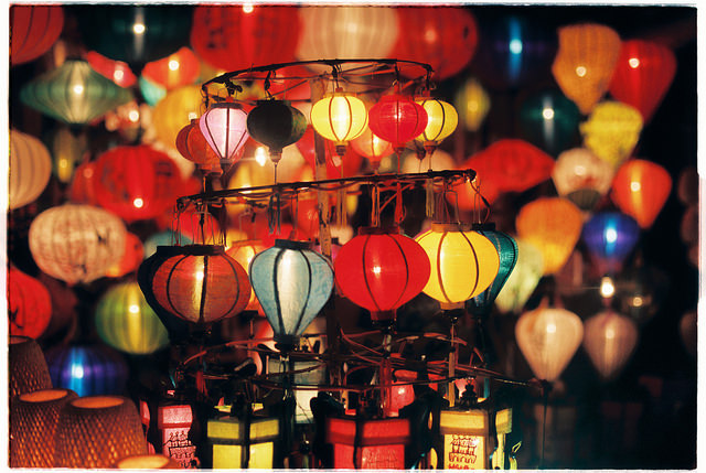 Colorful Lanterns in Hội An, 3/2015 on Flickr.