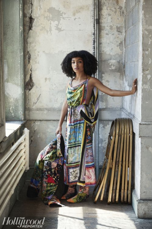 Yara Shahidi for The Hollywood Reporter Fall 2018.  : Sami Drasin