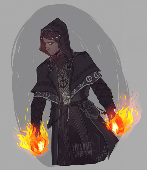 franartz:d&d au where damien is a,,, spellcaster you decide which class i guessive been thinking