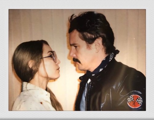 noomirapace: Loved every moment with @ethanhawke. One of the most incredible actors I’ve worke